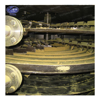 PLG Series Plate Sludge Drying เครื่องเป่าแผ่นดิสก์แบบต่อเนื่องสำหรับเครื่องเป่าถาดอุตสาหกรรมแบบผง